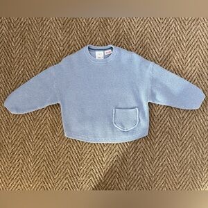Zara Kids Light Blue Knit Sweater